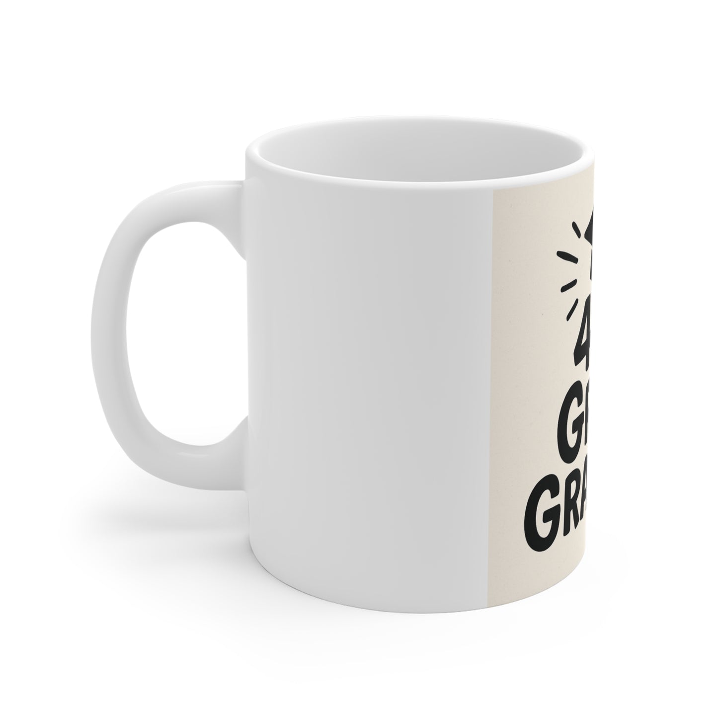 Graduation Celebration Ceramic Mugs | 4th Grade Graduate Gift | Personalized Mug | School Achievement Coffee Cup